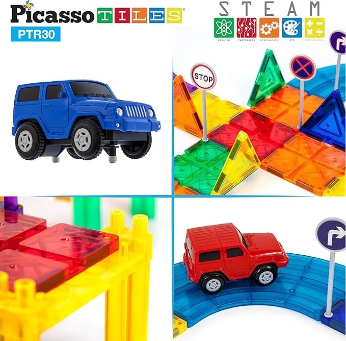 Pista de carros magnéticos x 30 pcs