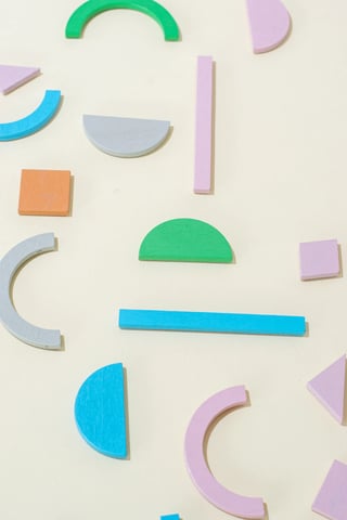 Set creativo magnético de madera x 120 piezas - Imagen 2