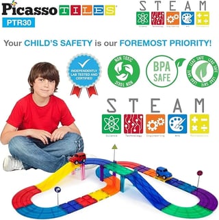 Pista de carros magnéticos x 30 pcs - Imagen 2