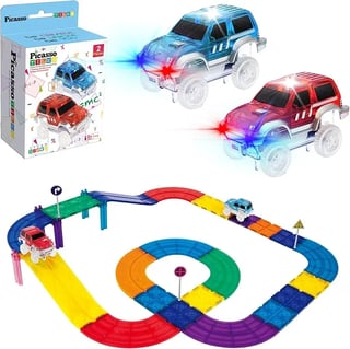 Pista de carros magnéticos x 30 pcs - Imagen 3